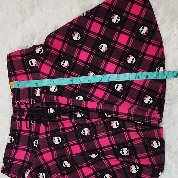 Hot Topic Monster High  Uniform GothicSkull Skirt - Picture 8 of 8